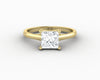 Nora 1.0 Ct Solitaire Princess Cut Engagement Ring