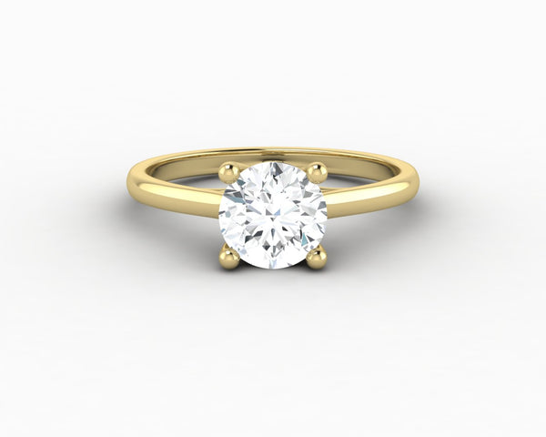 Nora 1.0 Ct Round Cut Engagement Ring