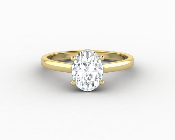 Nora 1.25 Ct Solitaire Oval Cut Engagement Ring