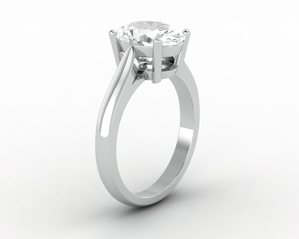 Caterina 2.0 Ct Solitaire Oval Cut Engagement Ring