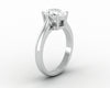 Caterina 1.5 Ct Solitaire Oval Cut Engagement Ring