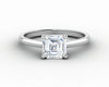 Nora 1.0 Ct Solitaire Asscher Cut Engagement Ring