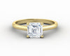 Nora 1.0 Ct Solitaire Asscher Cut Engagement Ring