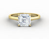 Nora 1.5 Ct Solitaire Asscher Cut Engagement Ring