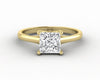 Nora 1.0 Ct Solitaire Princess Cut Engagement Ring