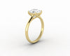 Nora 1.5 Ct Solitaire Asscher Cut Engagement Ring