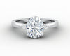 Isla Three Stone 1.5 Ct Oval Cut Engagement Ring