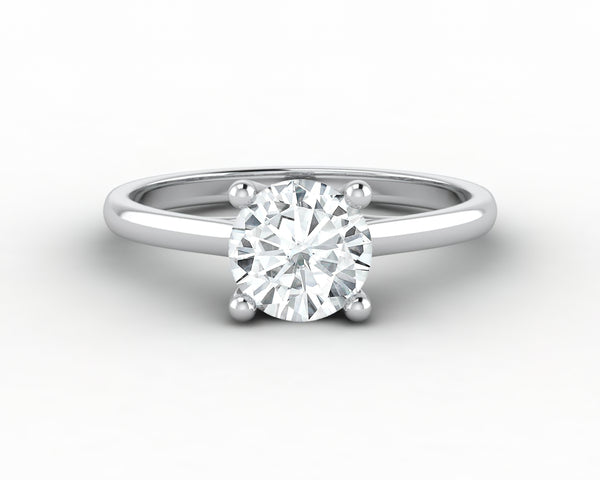 Nora 1.0 Ct Round Cut Engagement Ring