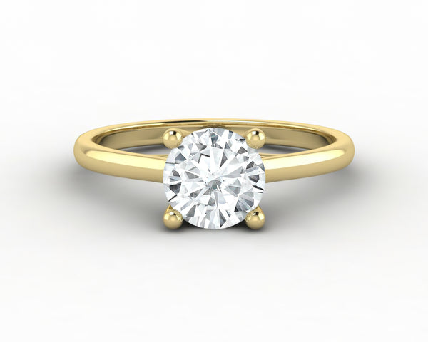 Nora 1.0 Ct Round Cut Engagement Ring