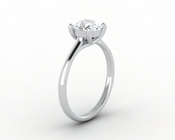 Nora 1.0 Ct Round Cut Engagement Ring