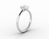 Nora 0.8 Ct Solitaire Oval Cut Engagement Ring