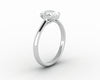 Nora 1.25 Ct Solitaire Oval Cut Engagement Ring