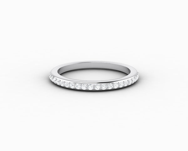 Eleonora 1/5 Ct Half Eternity Wedding Band