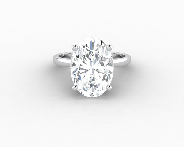 Luce 6.0 Ct Oval Cut Engagement Ring