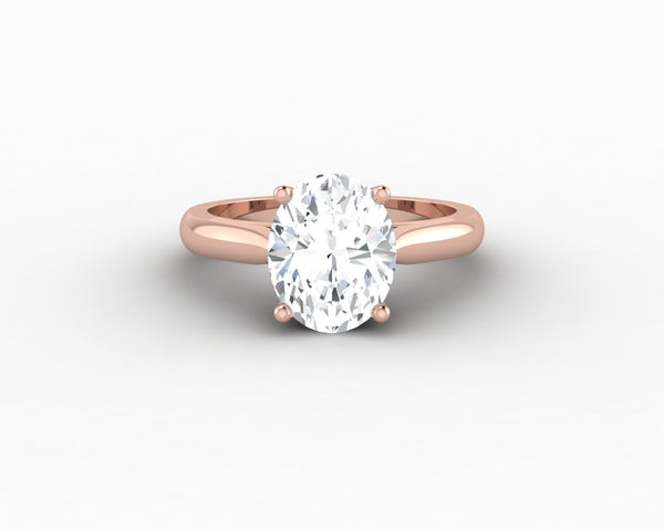 Caterina 2.0 Ct Solitaire Oval Cut Engagement Ring