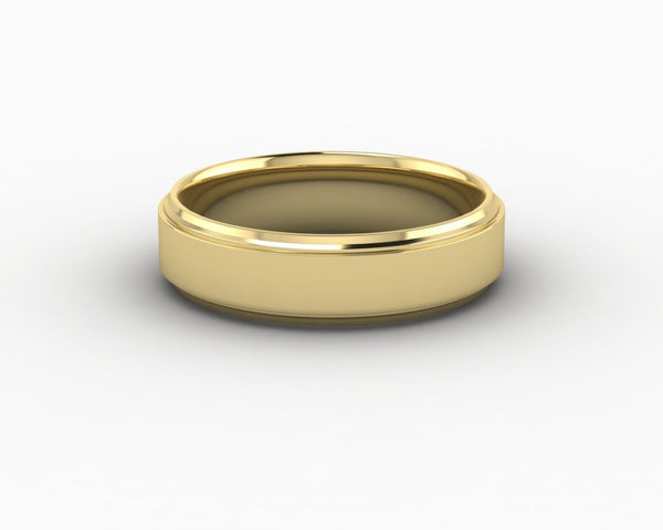 Erie 6mm Men's Plain Wedding Band