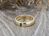 Mariana 4.5mm Men's Green Emerald Baguette Wedding Band