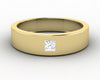 Darius Men's Princess Cut Wedding Ring