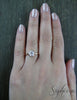 Siara 1.0 Ct Solitaire Oval Cut Engagement Ring