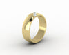 Diametro 6mm Men's Wedding Band